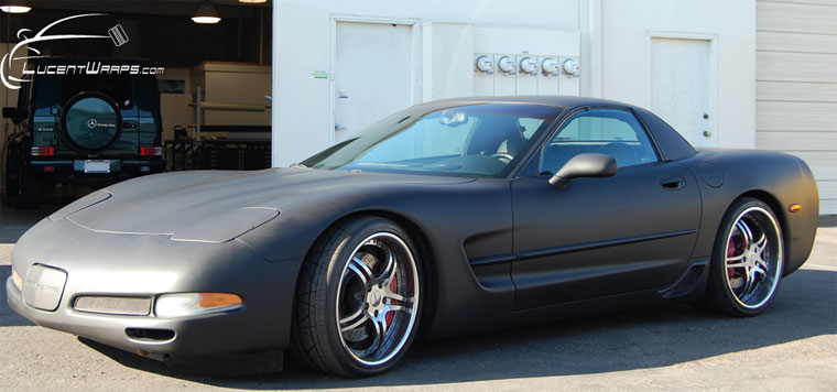 Corvette-matte-black-1